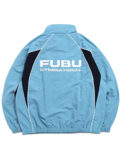 画像2: 【送料無料】FUBU TRACK JACKET LIGHT BLUE
