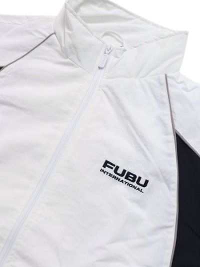 画像3: 【送料無料】FUBU TRACK JACKET WHITE