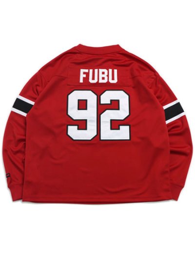 画像2: FUBU FOOTBALL SHIRTS RED