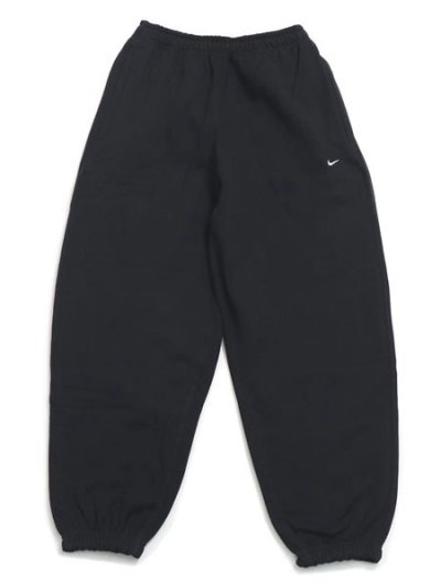 画像1: 【送料無料】NIKE SOLO SWOOSH BB CF PANT-BLACK/WHITE