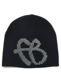 FUBU RHINESTONE BEANIE BLACK