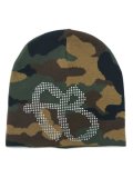 FUBU RHINESTONE BEANIE CAMO