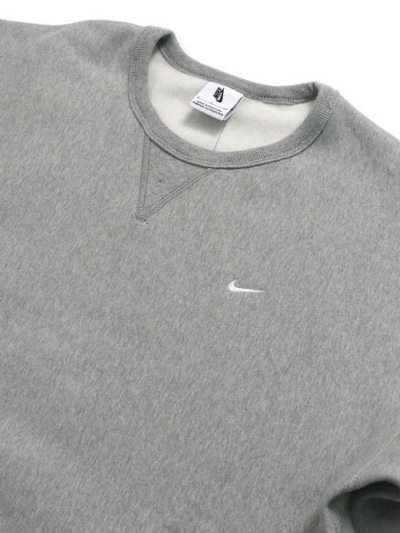 画像3: 【送料無料】NIKE SOLO SWOOSH BB CREW-DK GREY HEATHER/WH