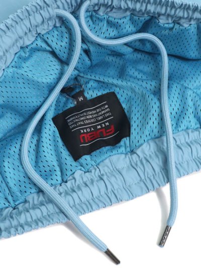 画像6: 【送料無料】FUBU TRACK PANTS LIGHT BLUE