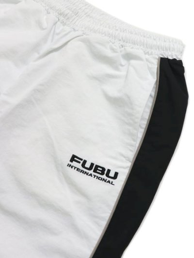 画像3: 【送料無料】FUBU TRACK PANTS WHITE