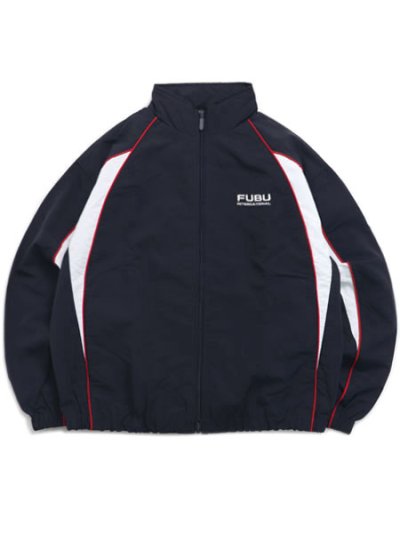 画像1: 【送料無料】FUBU TRACK JACKET NAVY