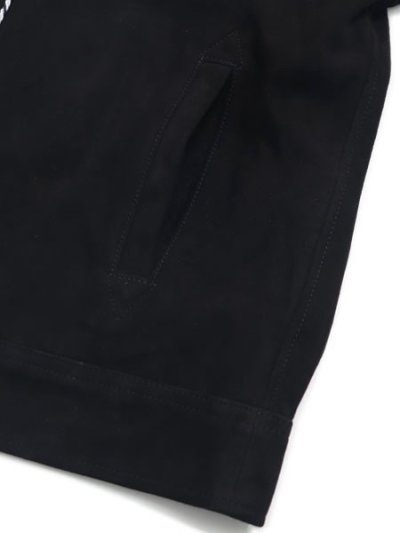 画像5: 【送料無料】SCHOTT WESTERN SUEDE LEATHER JACKET BLACK