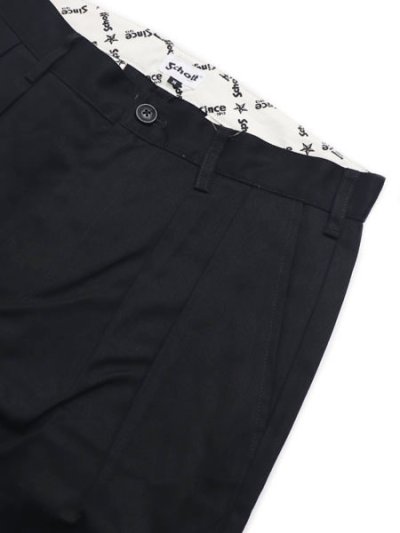 画像3: 【送料無料】SCHOTTTC TC DOUBLE PLEATED WIDE PANTS BLACK