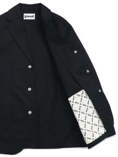 画像5: 【送料無料】SCHOTT TC 3B JACKET BLACK