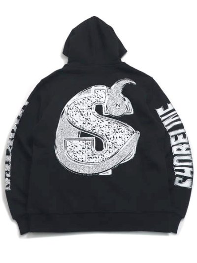 画像2: 【送料無料】COOKIES CLOTHING SHORELINE PULLOVER HOODIE BLACK