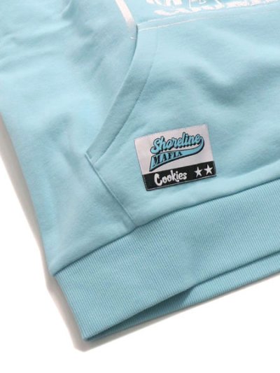 画像5: 【送料無料】COOKIES CLOTHING SHORELINE PULLOVER HOODIE CAROLINA BLUE