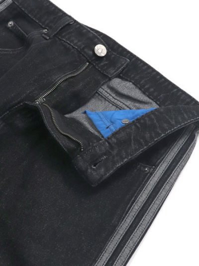 画像5: 【送料無料】ADIDAS FIREBIRD ADICOLOR DENIM PANTS-TRUE BK DENIM
