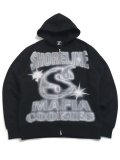 【送料無料】COOKIES CLOTHING SHORELINE AIR IT OUT ZIP HOODIE BLK/GRY