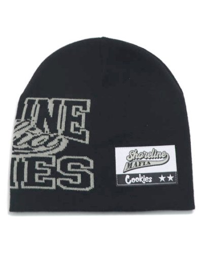 画像1: COOKIES CLOTHING SHORELINE MAFIA SKULLY BLACK