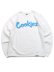 画像1: 【送料無料】COOKIES CLOTHING ORIGINAL LOGO CREWNECK WHITE/COOKIES BLUE (1)