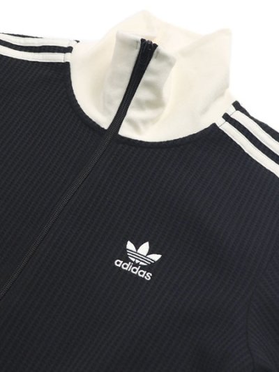 画像3: 【送料無料】ADIDAS WAFFLE CLASSIC TRACK TOP-BLACK