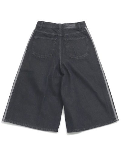 画像2: 【送料無料】ADIDAS WMNS FIREBIRD DENIM JORTS-TRUE BLACK DENIM