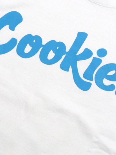 画像3: 【送料無料】COOKIES CLOTHING ORIGINAL LOGO CREWNECK WHITE/COOKIES BLUE