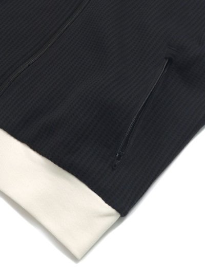 画像4: 【送料無料】ADIDAS WAFFLE CLASSIC TRACK TOP-BLACK