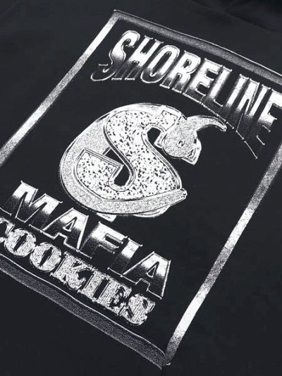 画像3: 【送料無料】COOKIES CLOTHING SHORELINE PULLOVER HOODIE BLACK