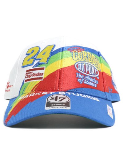 画像2: 【送料無料】MARKET 47 NASCAR JEFF GORDON RAINBOW MVP HAT