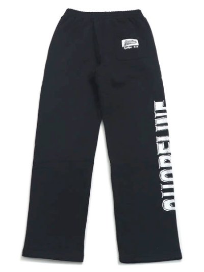 画像2: 【送料無料】COOKIES CLOTHING SHORELINE OPEN BOTTOM SWEATPANT BLACK