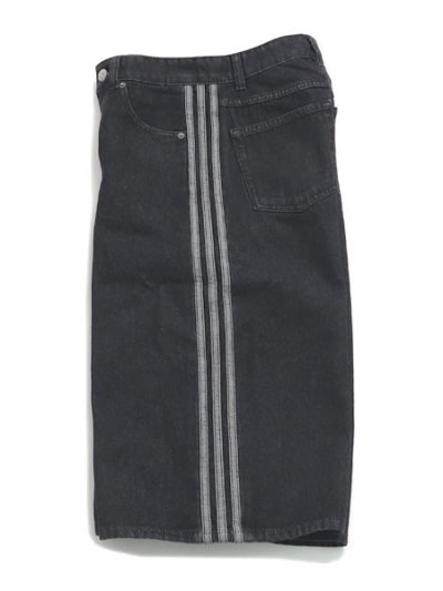 画像3: 【送料無料】ADIDAS WMNS FIREBIRD DENIM JORTS-TRUE BLACK DENIM