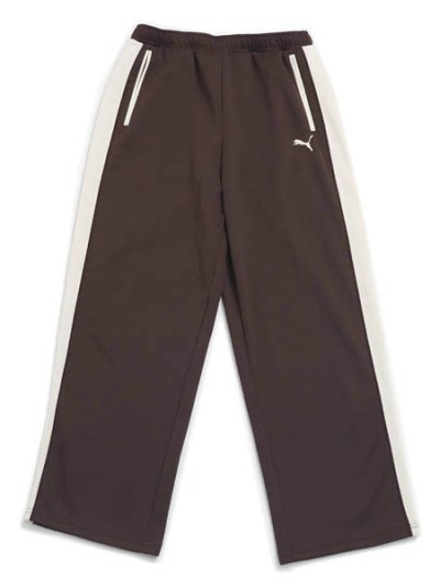 画像1: 【送料無料】PUMA T7 TRACK PANT JP-CHOCOLATE BROWN