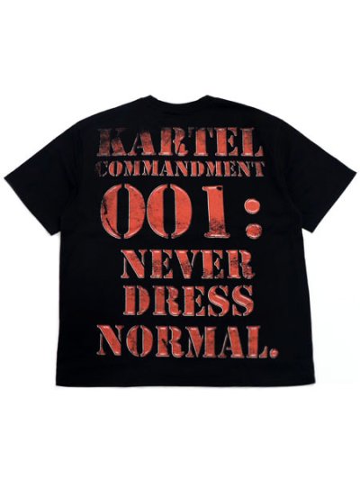 画像2: 【送料無料】GUAPI BLACK COMMANDMENT TEE