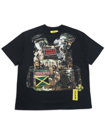 画像1: 【送料無料】GUAPI BLACK COMMANDMENT TEE