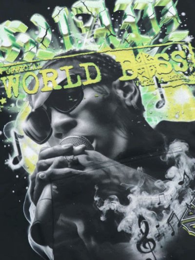 画像3: 【送料無料】GUAPI BLACK WORLD BOSS HOODIE V2