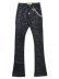 画像1: 【送料無料】GUAPI OBSIDIAN BLACK STARS LEATHER PANT (1)