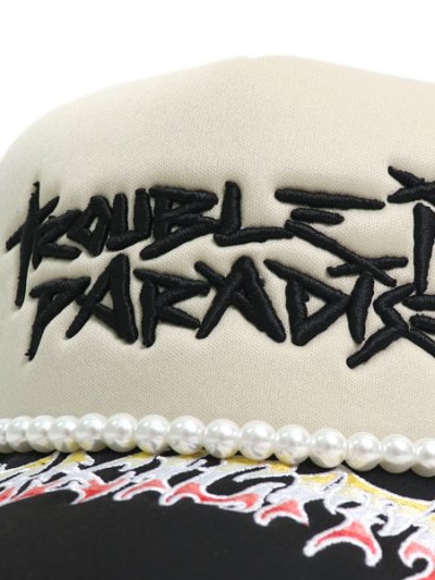 画像7: 【送料無料】TOXICITY X DSMSD TROUBLE IN PARADISE TRUCKER CREAM/BLACK