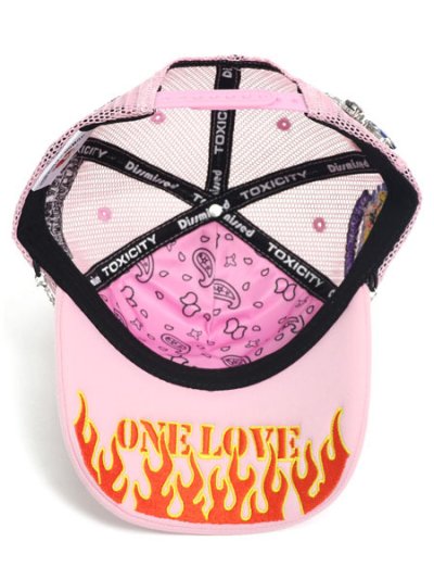画像6: 【送料無料】TOXICITY X DSMSD TROUBLE IN PARADISE TRUCKER PINK