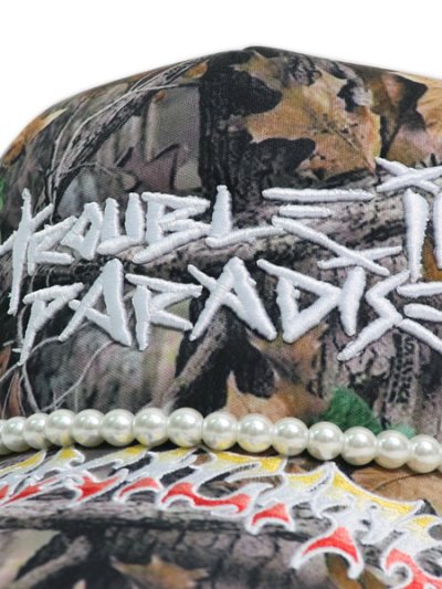 画像6: 【送料無料】TOXICITY X DSMSD TROUBLE IN PARADISE TRUCKER REAL TREE CAMO