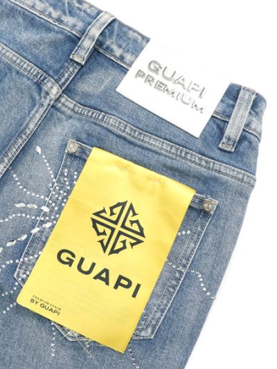 画像5: 【送料無料】GUAPI STEEL BLUE SPIDER DENIM