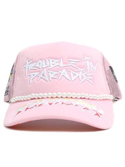 画像2: 【送料無料】TOXICITY X DSMSD TROUBLE IN PARADISE TRUCKER PINK