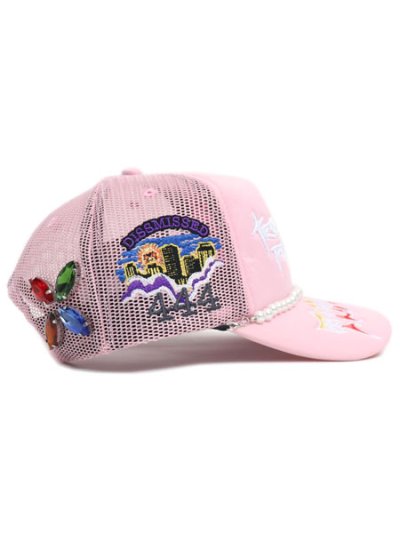 画像4: 【送料無料】TOXICITY X DSMSD TROUBLE IN PARADISE TRUCKER PINK