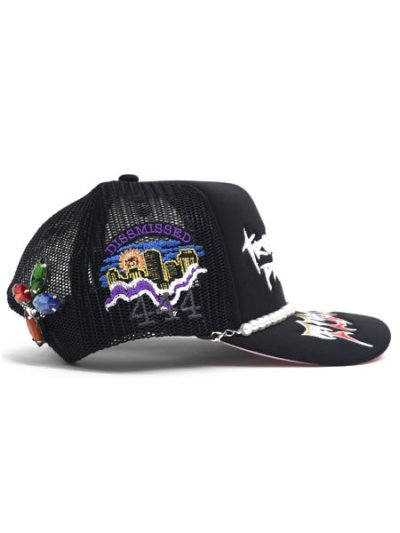 画像4: 【送料無料】TOXICITY X DSMSD TROUBLE IN PARADISE TRUCKER BLACK