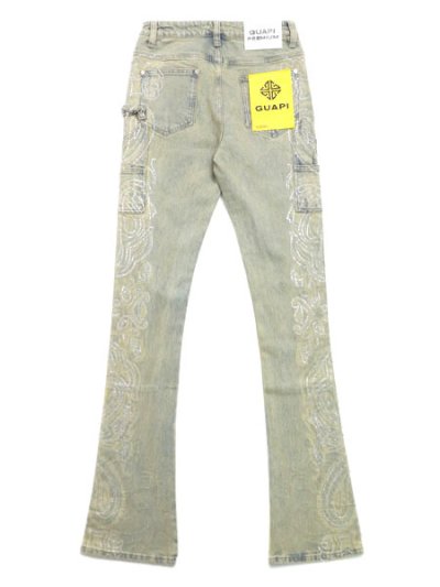 画像2: 【送料無料】GUAPI VINTAGE PAISLEY DENIM