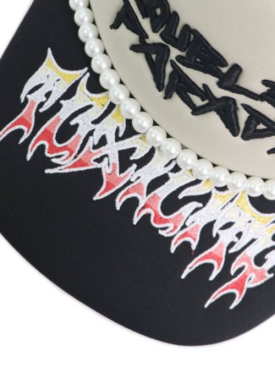 画像8: 【送料無料】TOXICITY X DSMSD TROUBLE IN PARADISE TRUCKER CREAM/BLACK