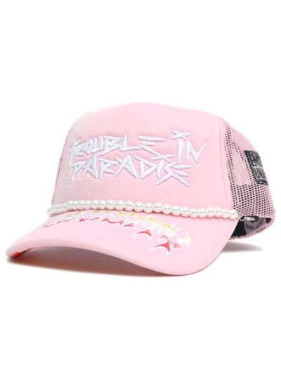画像1: 【送料無料】TOXICITY X DSMSD TROUBLE IN PARADISE TRUCKER PINK