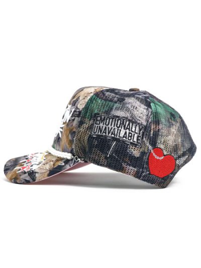 画像3: 【送料無料】TOXICITY X DSMSD TROUBLE IN PARADISE TRUCKER REAL TREE CAMO
