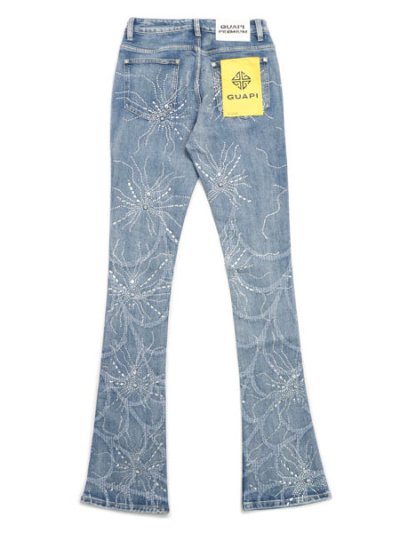 画像2: 【送料無料】GUAPI STEEL BLUE SPIDER DENIM