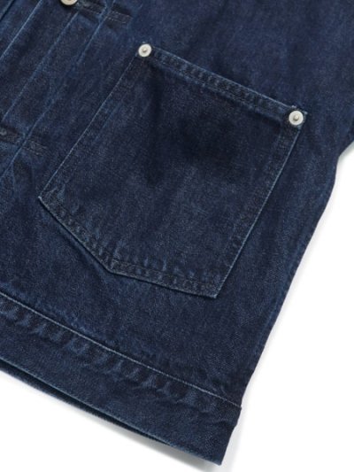 画像4: 【送料無料】POST OʼALLS EL RANCHERO 3 12oz DENIM INDIGO DEEP WASH
