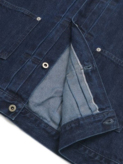 画像5: 【送料無料】POST OʼALLS EL RANCHERO 3 12oz DENIM INDIGO DEEP WASH