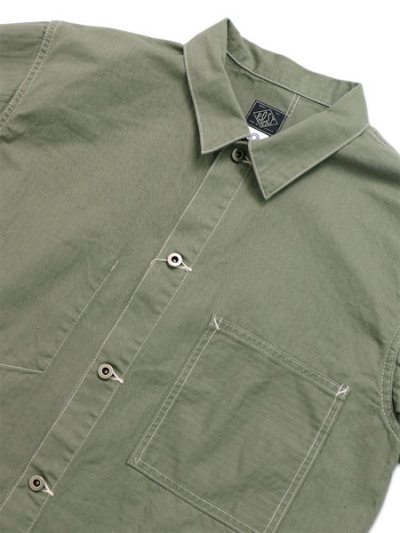 画像3: 【送料無料】POST OʼALLS USMC 1930S UTILITY JACKET MINI HBT SAGE