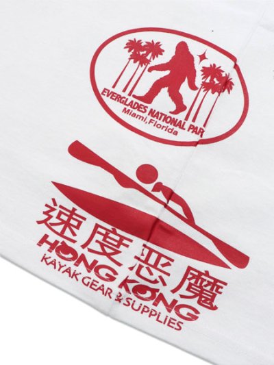 画像5: 【送料無料】BILLIONAIRE BOYS CLUB BB HOOK TEE WHITE