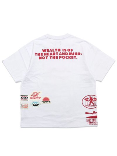 画像2: 【送料無料】BILLIONAIRE BOYS CLUB BB HOOK TEE WHITE