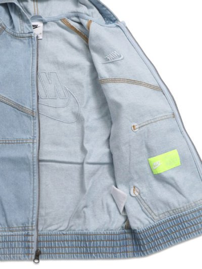 画像5: 【送料無料】【KIDS】NIKE YTH NSW WR DENIM FZ JACKET-LT ARMORY BLUE